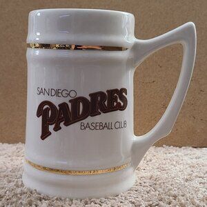 Vintage San Diego Padres Beer Stein